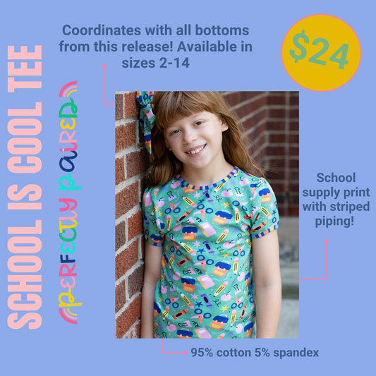 School is Cool tee