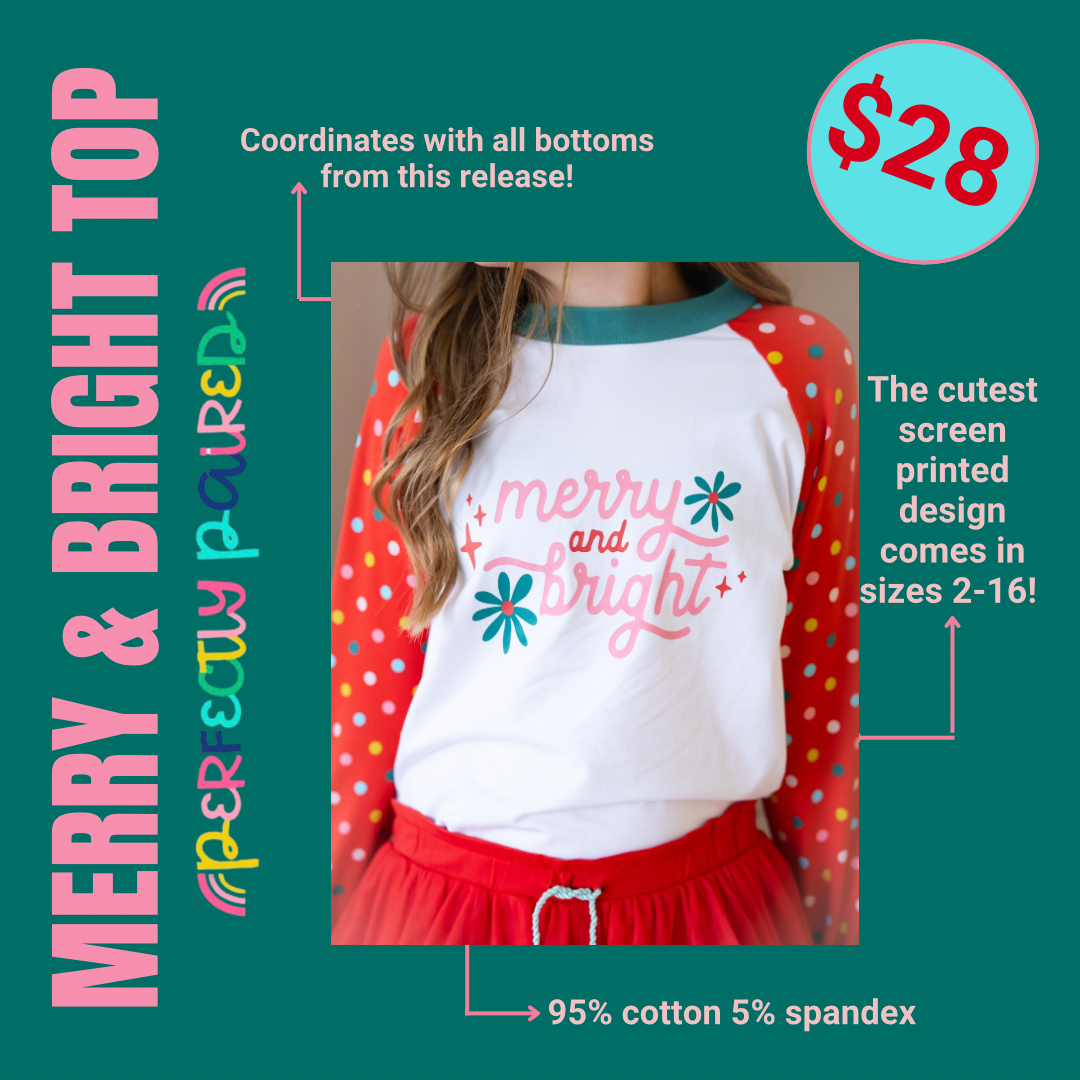 Merry & Bright Top