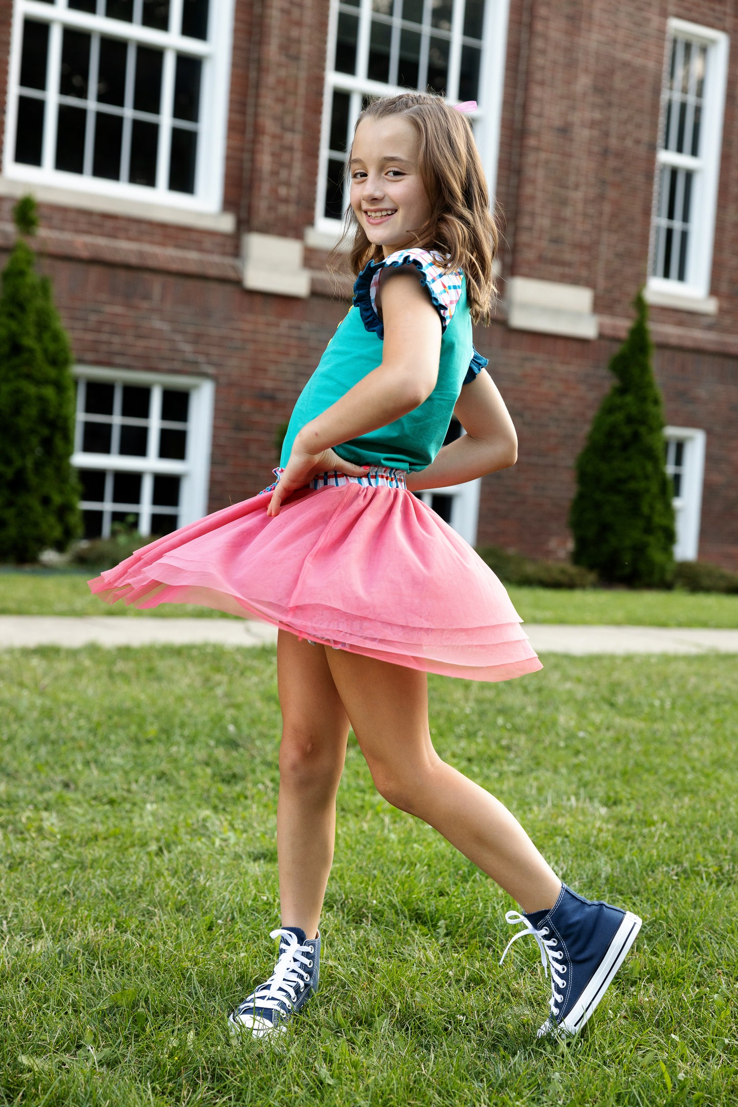 Top of the Class Twirl Skirt