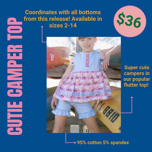 Cutie Camper Top