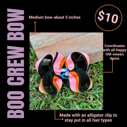 Boo Crew Bow