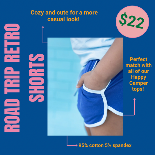 Road Trip Retro Shorts