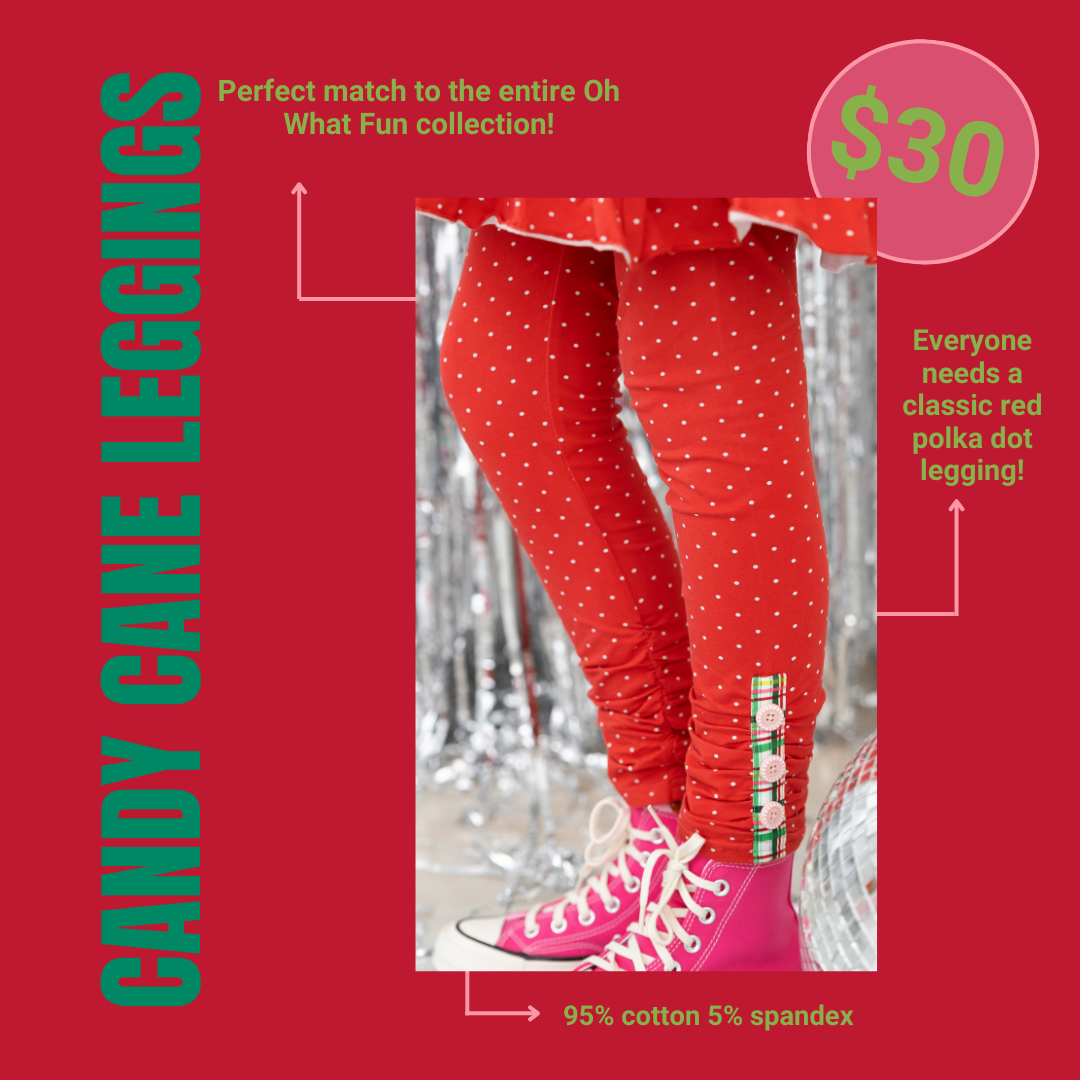 Candy Cane Leggings