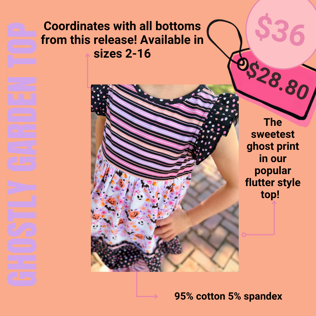 Ghostly Garden Top