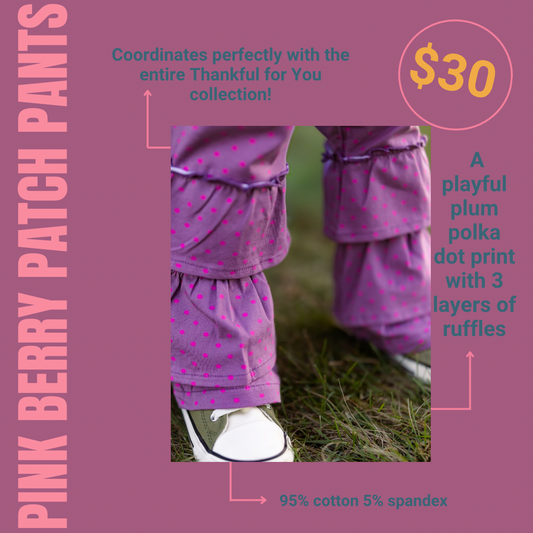 Pink Berry Patch Pants