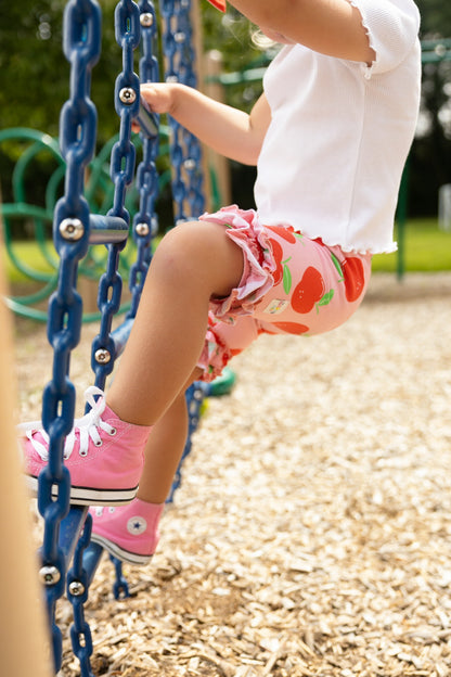 Adorable Apple Shorts